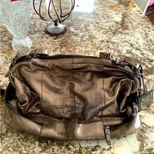 Authentic Vintage Dolce and Gabbana large leather bag used